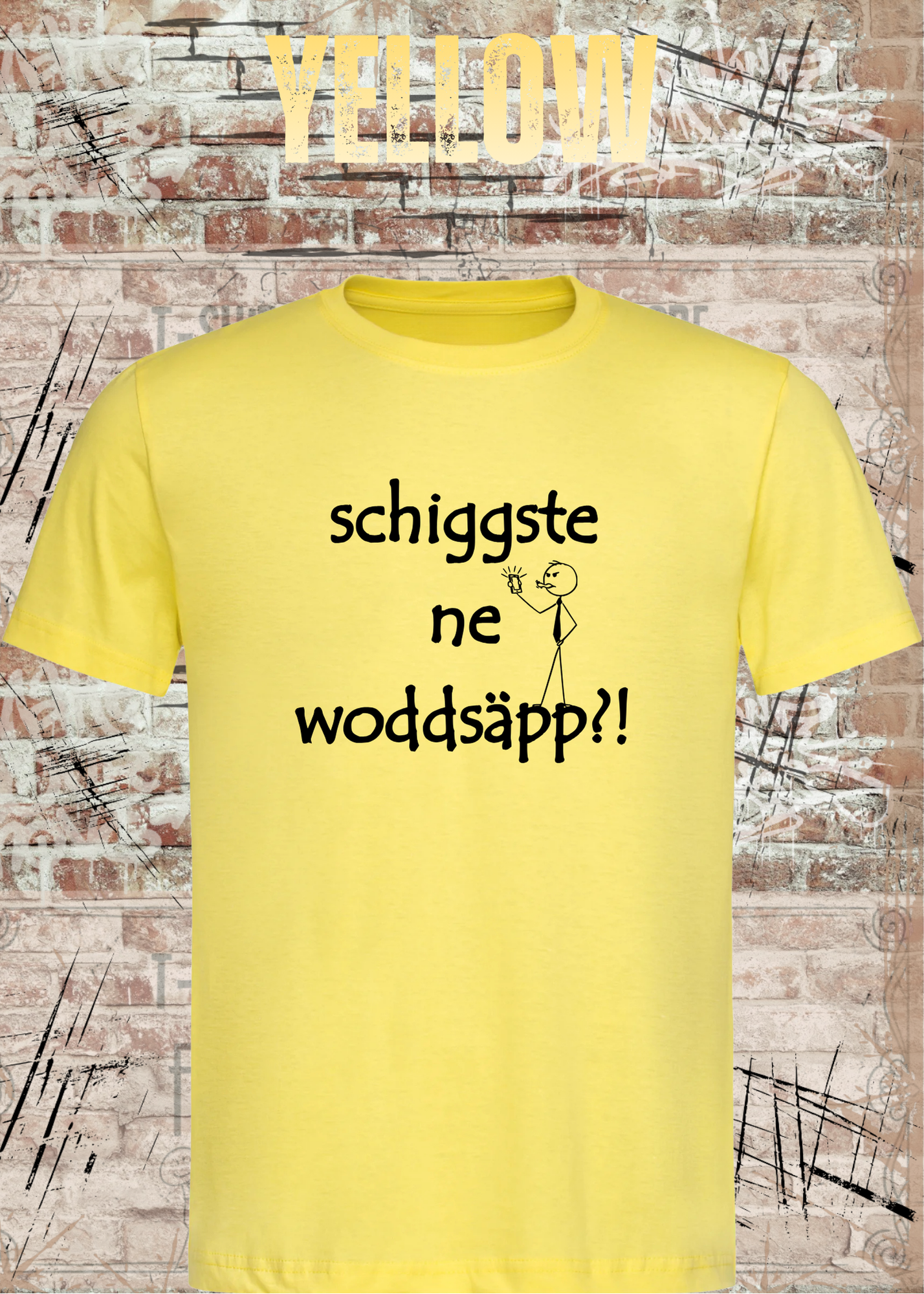 Schiggsde ne Woddsäpp?! – Lustiges Bayerisches Spruch T-Shirt | Fun Shirt Unisex