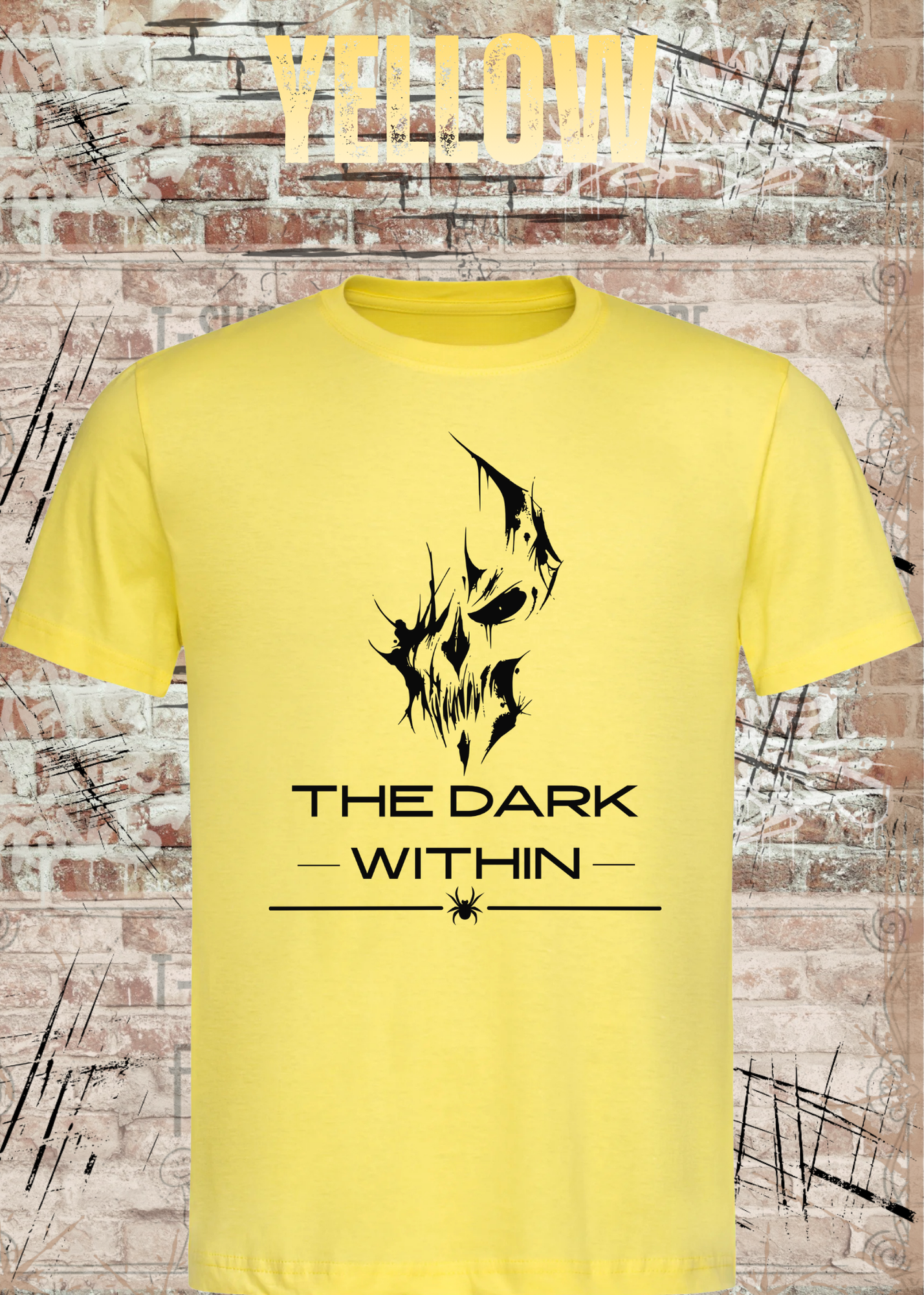 THE DARK WITHIN | Gothic Totenkopf T-Shirt | Rock & Metal Skull Shirt | Unisex