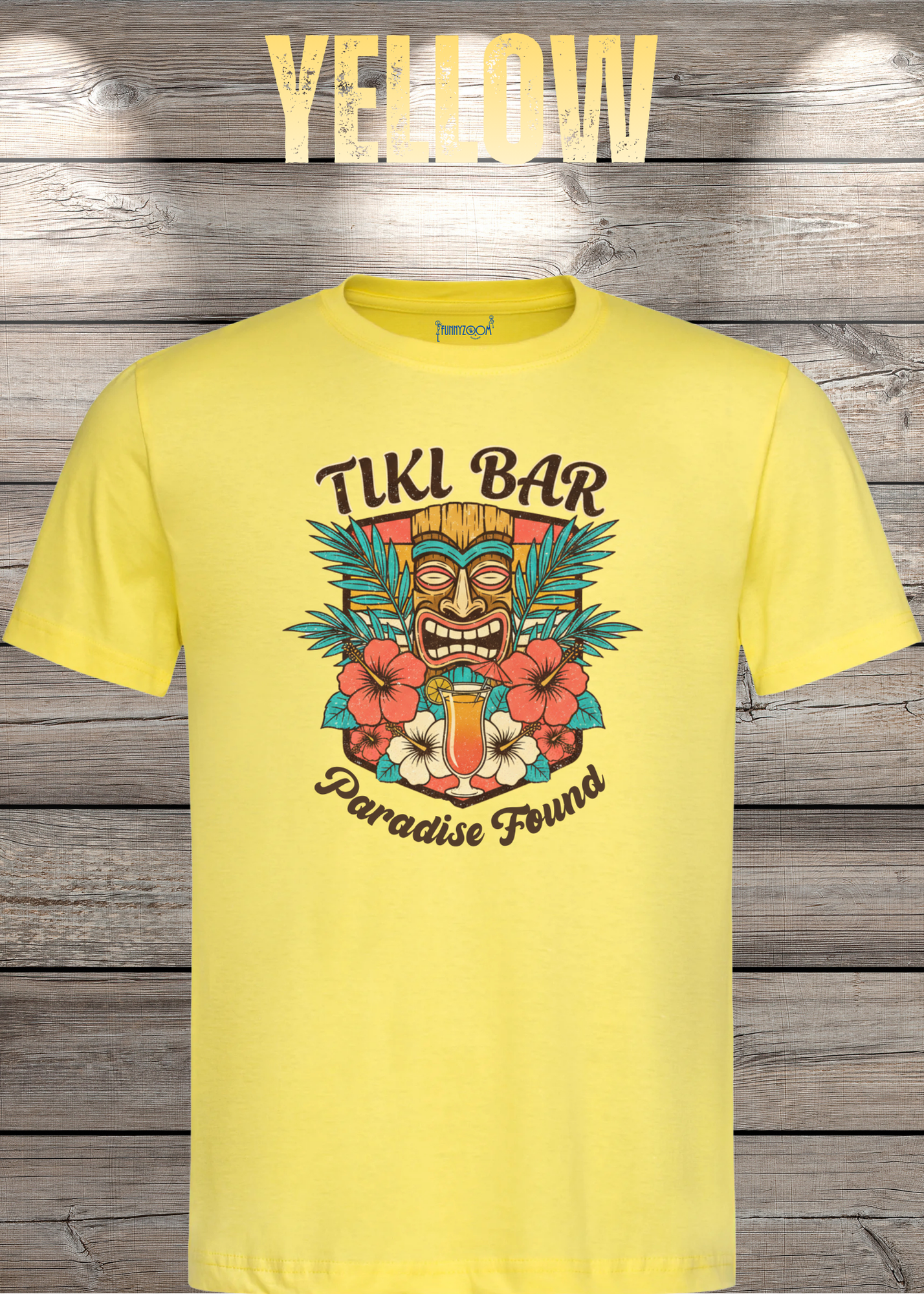 T-Shirt Tiki Bar - Witziger Spruch - Geschenkidee Unisex - Tropical Vibes