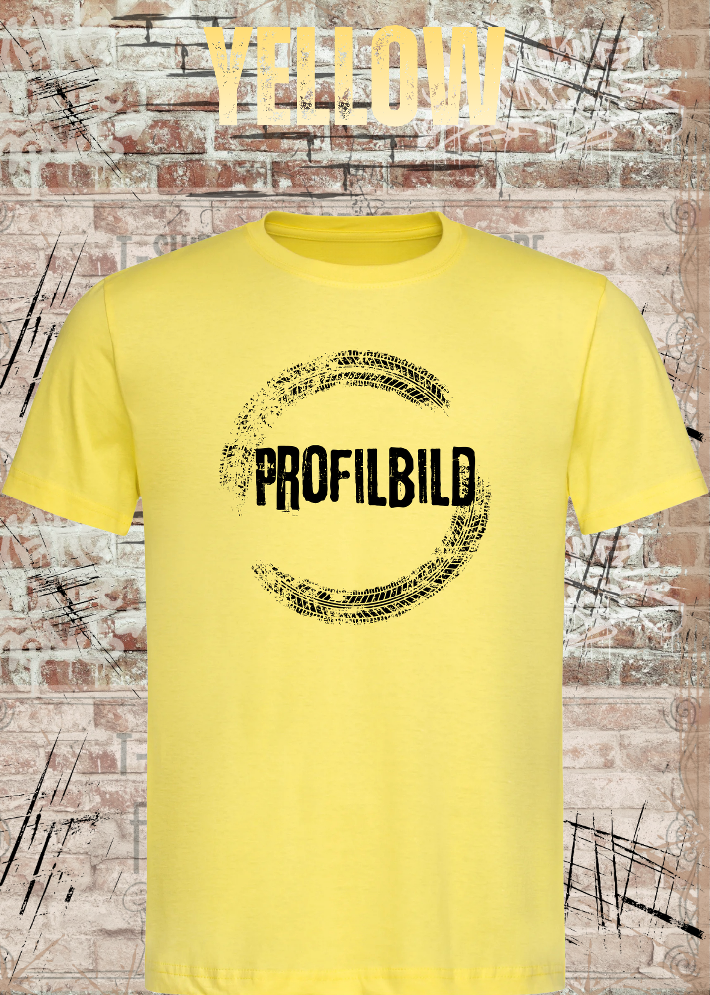 Lustiges T-Shirt „Profilbild“ | Social Media Humor Shirt | Unisex
