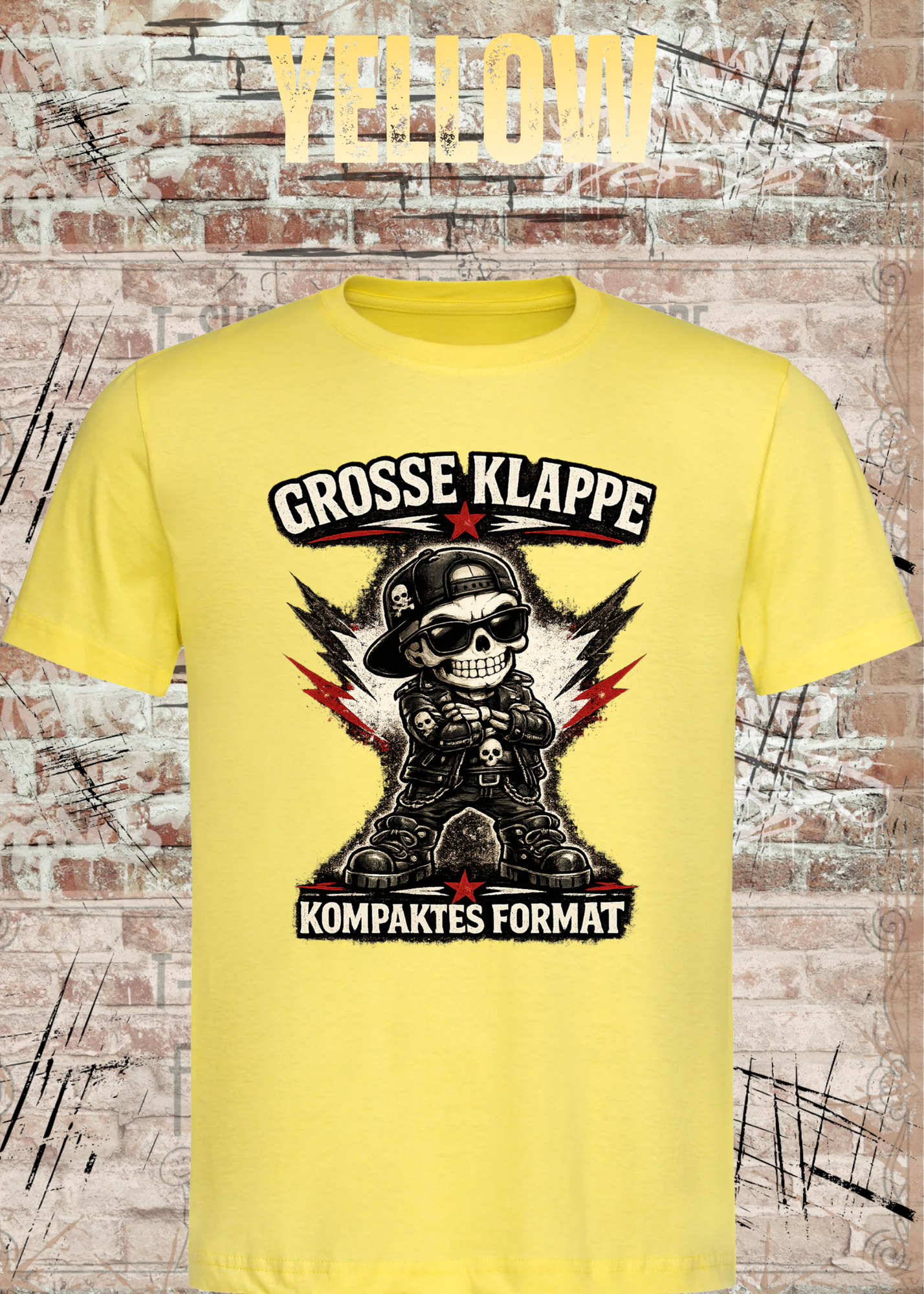 Große Klappe – Kompaktes Format | Unisex T-Shirt