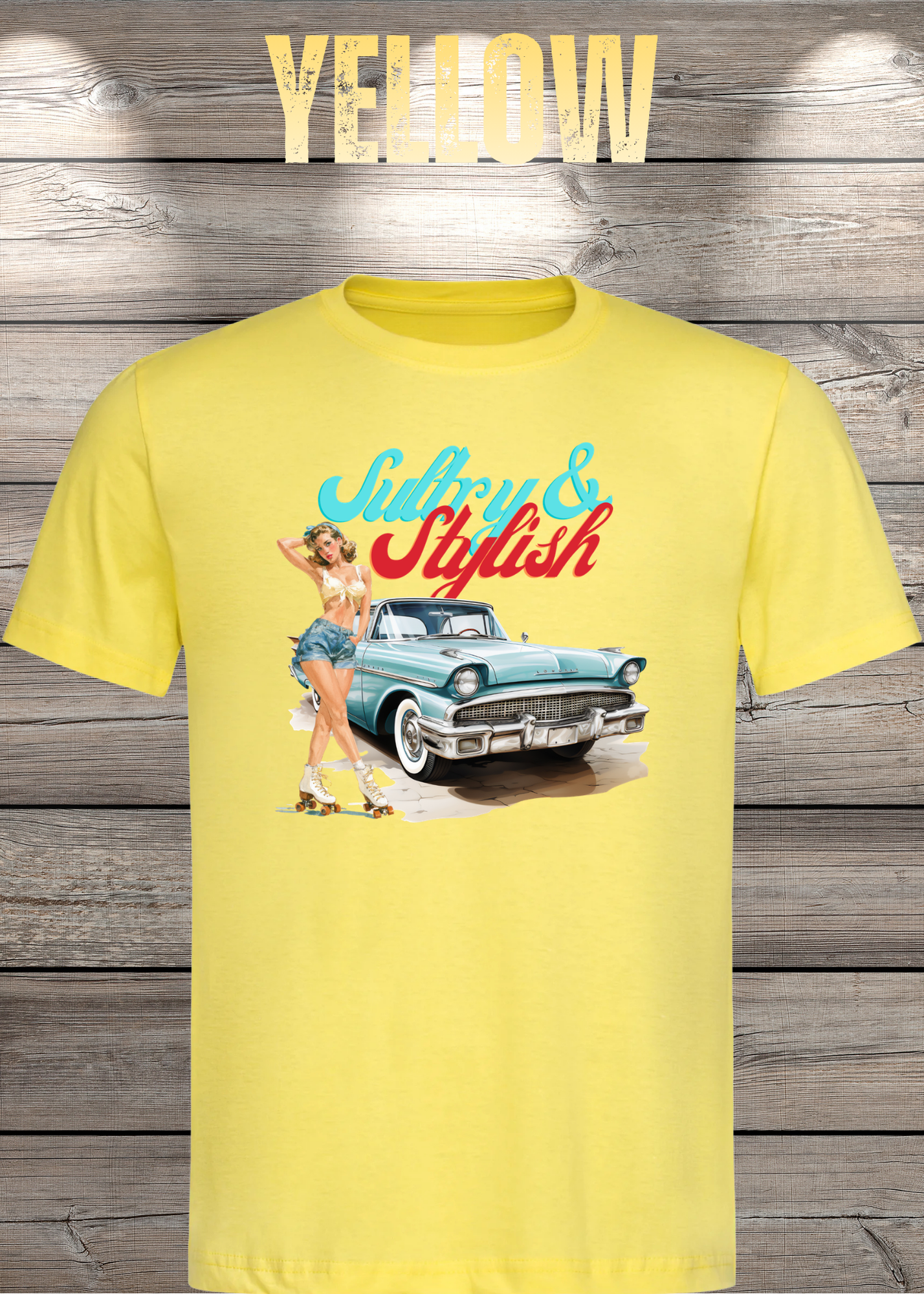 Sultry & Stylish - Vintage Look T-Shirt Unisex