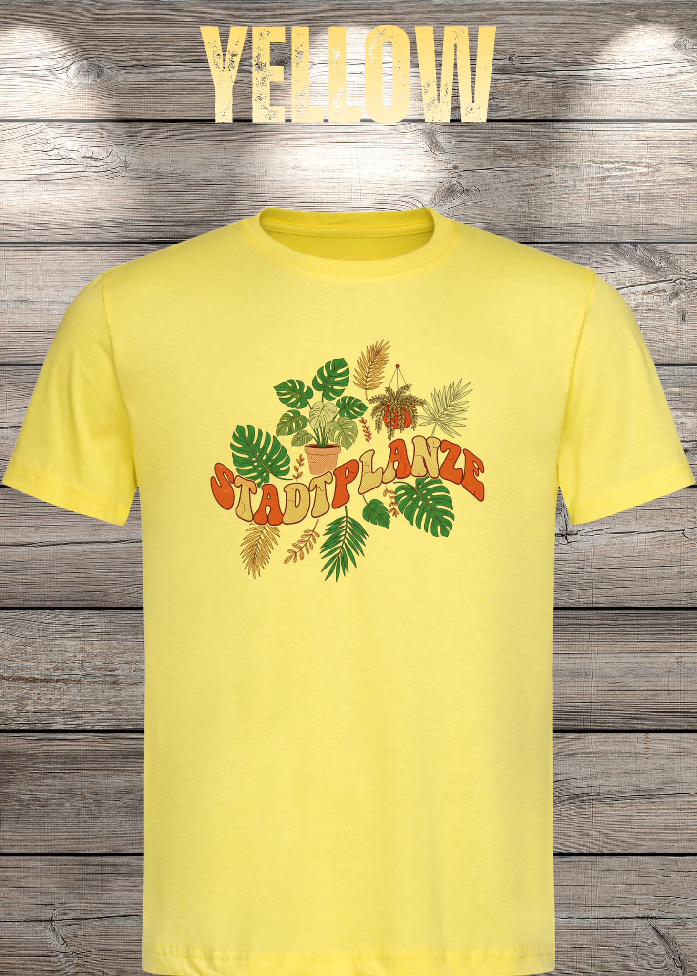 T-Shirt 'Stadtpflanze' - Witziges Spruch-Shirt für Urban-Naturliebhaber