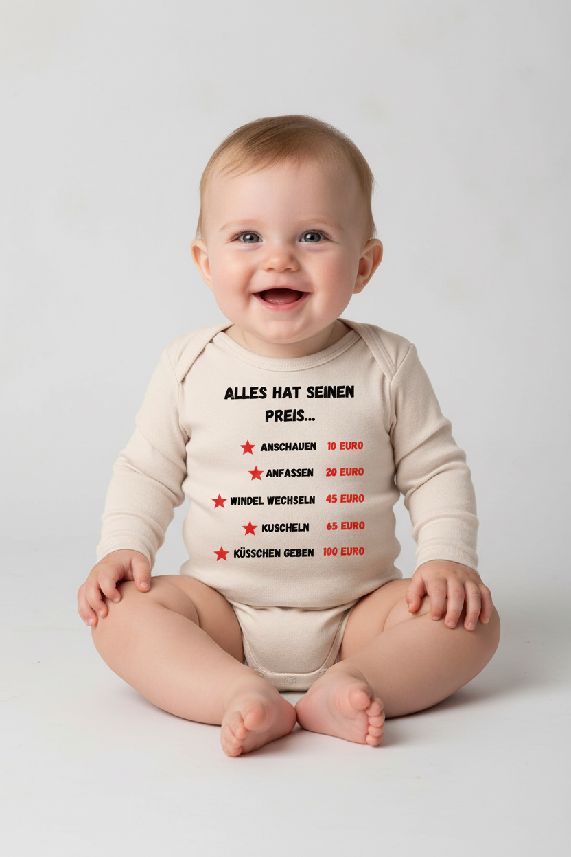 Baby mit Body