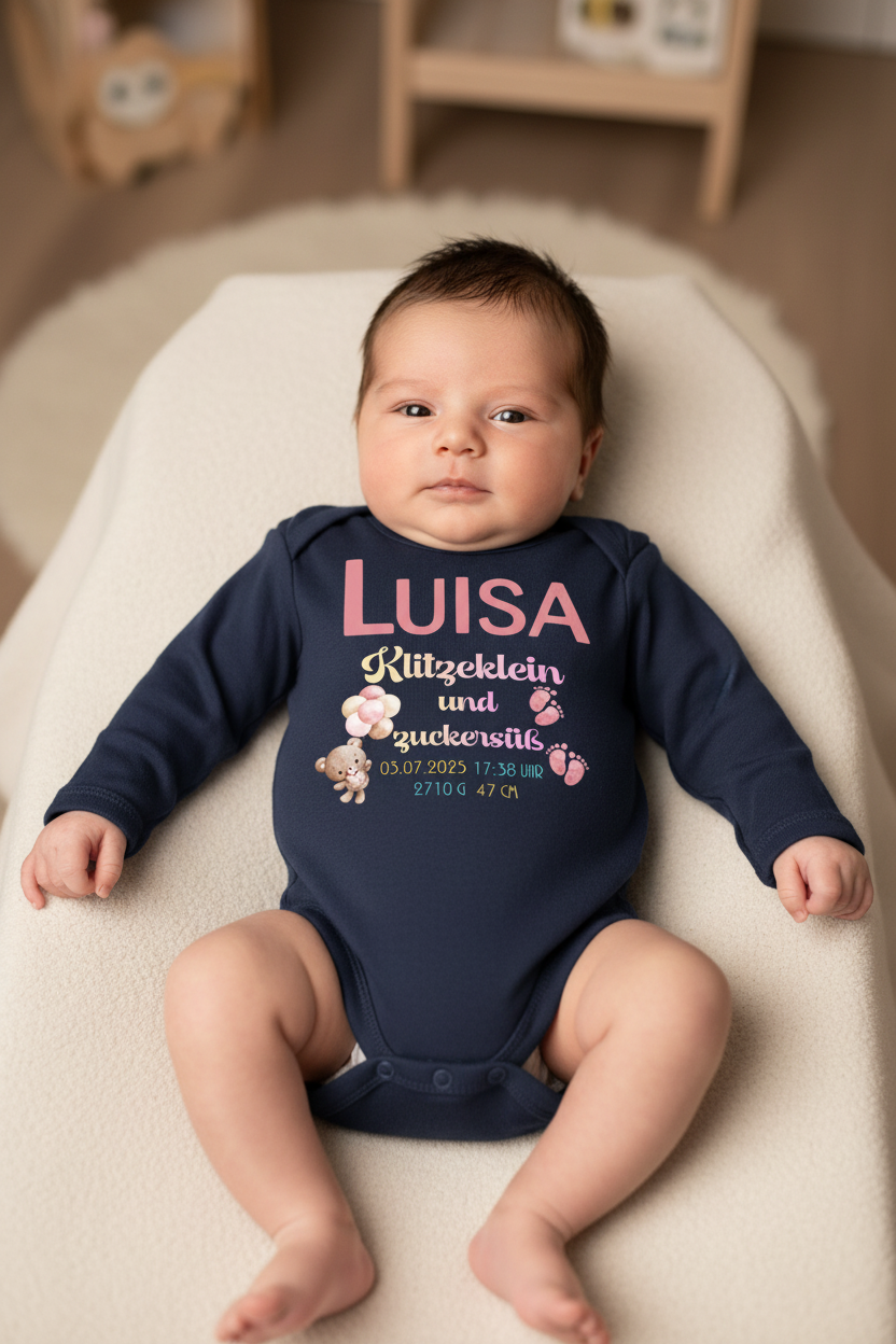 Baby Navy Body Luisa Nahaufnahme