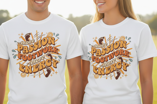 Close-up Mann und Frau mit T-Shirt