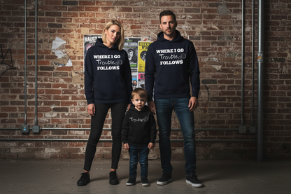 Familien Partnerlook Urban – Jungen Trouble Hoodie
