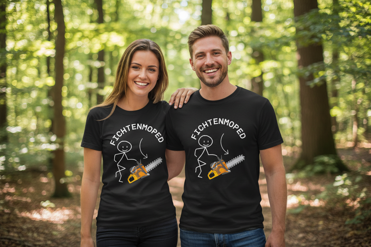 Fichtenmoped T-Shirt Lifestyle