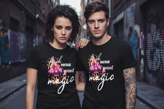 Fuck Normal – Frau und Mann Urban Style