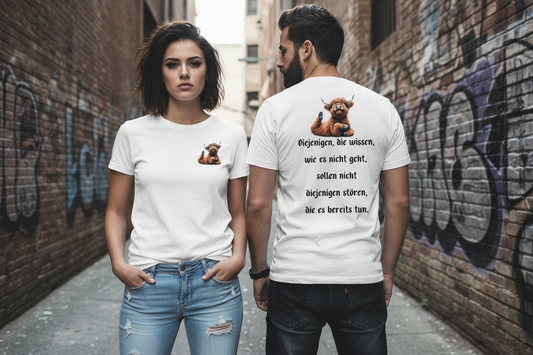 Highland Cow Rocker Style