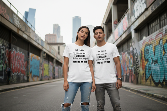Ich habe nichts zu posten T-Shirt - Urban Lifestyle