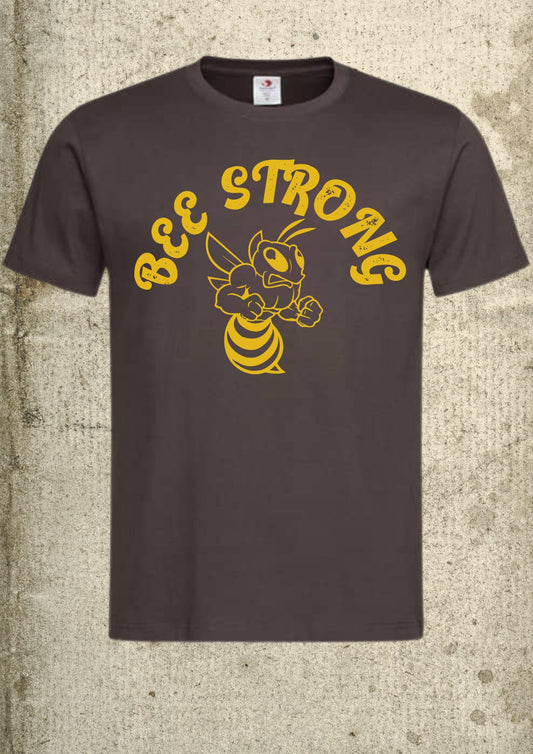 🐝 Unisex T-Shirt 'Bee Strong' - Motivierendes Statement Design