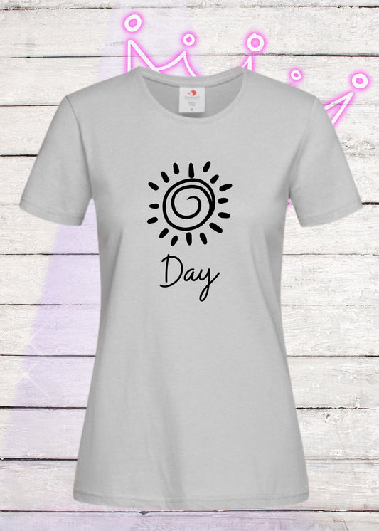 ☀️ Damen T-Shirt Day - Sonnenschein & gute Laune ✨