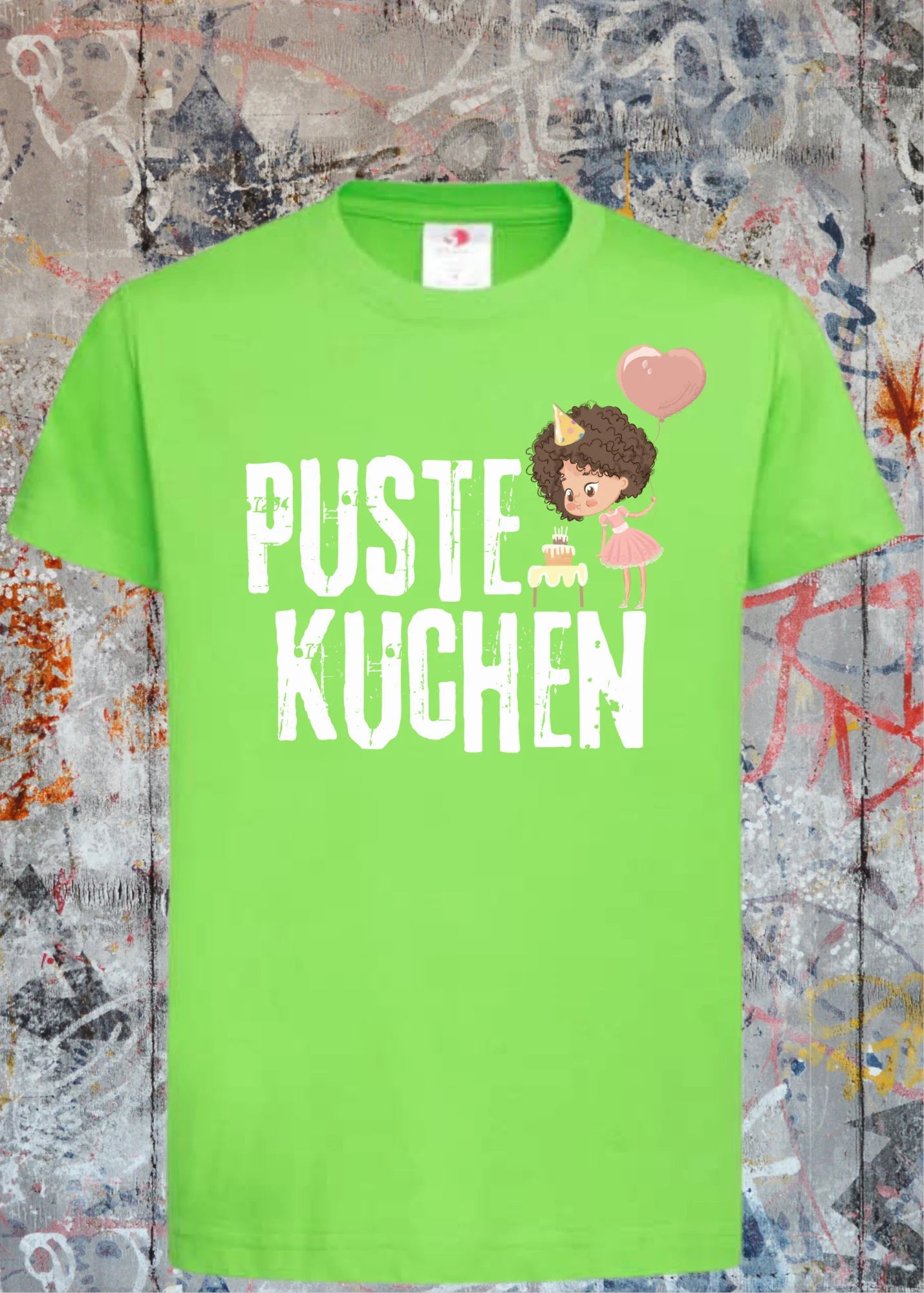 🍰 Pustekuchen! - Witziges Kinder T-Shirt Kurzarm 😄