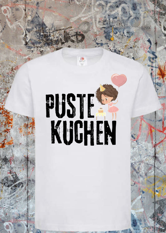 🍰 Pustekuchen! - Witziges Kinder T-Shirt Kurzarm 😄