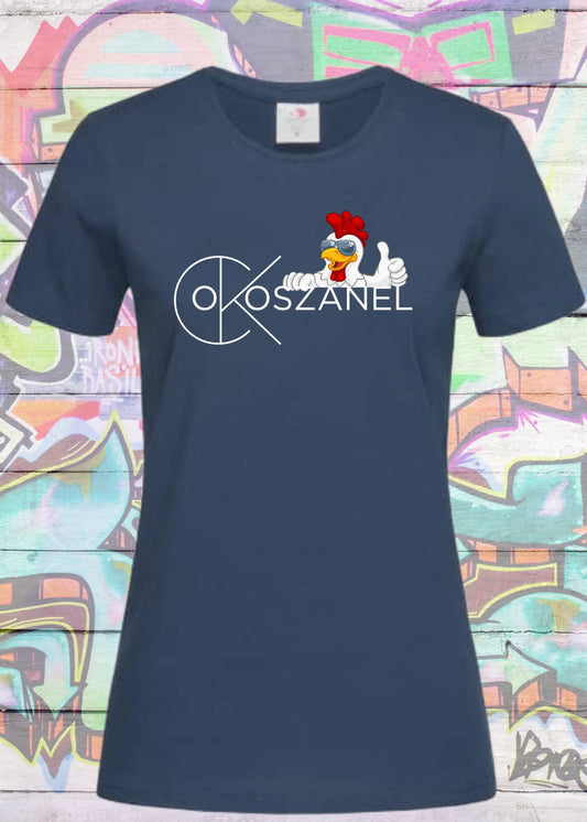 🐓✨ T-Shirt 'Kokoszanel' - Witziges Hahn-Motiv Geschenkidee 😂🎁