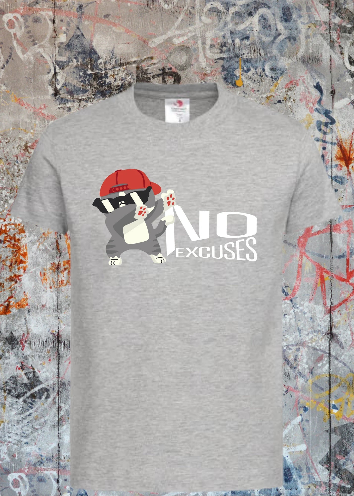 😎 No Excuses Kinder T-Shirt - Keine Entschuldigung! 🎁 Cooles Geschenk für Kids ✨
