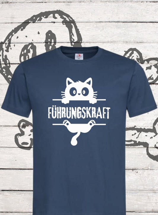 🐱 Unisex T-Shirt 'Führungskraft Katze' - Boss Cat Shirt 👑