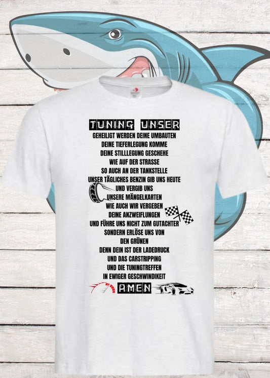 🏎️ Tuning T-Shirt für echte Auto-Fans - Witziges Spruch-Shirt | Geschenkidee Tuning-Freunde 🔧