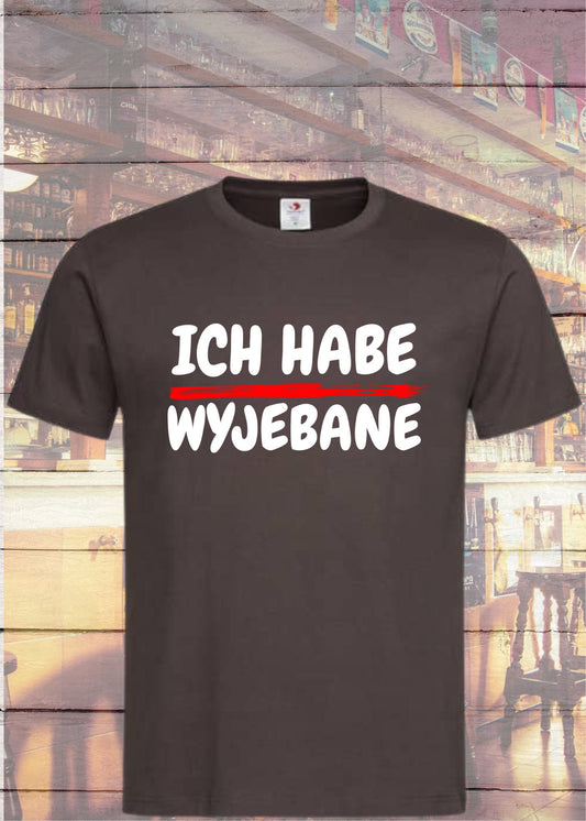 🤷‍♂️ Unisex T-Shirt 'Ich habe Wyjebane' - Null Interesse Level 💯 😴