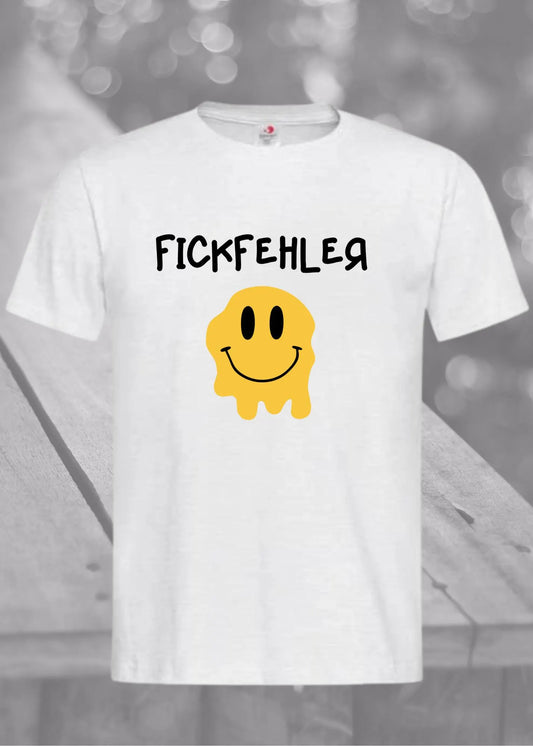 😅 Unisex T-Shirt 'Fickfehler' - Selbstironie Humor Shirt 🤷‍♀️