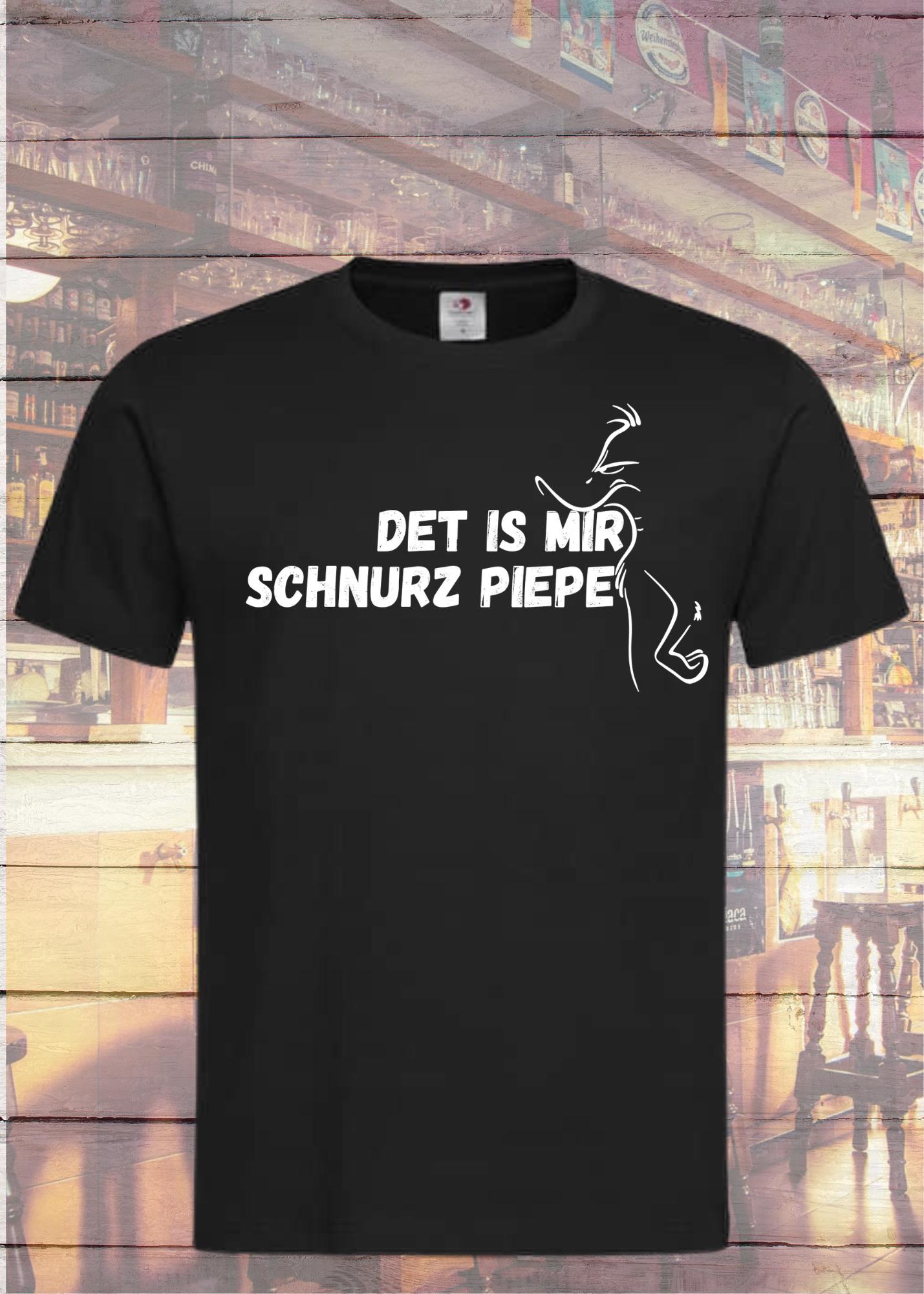 🤷‍♂️ Unisex T-Shirt 'Det Is Mir Schnurz Piepe' - Berliner Schnauze Statement 😎