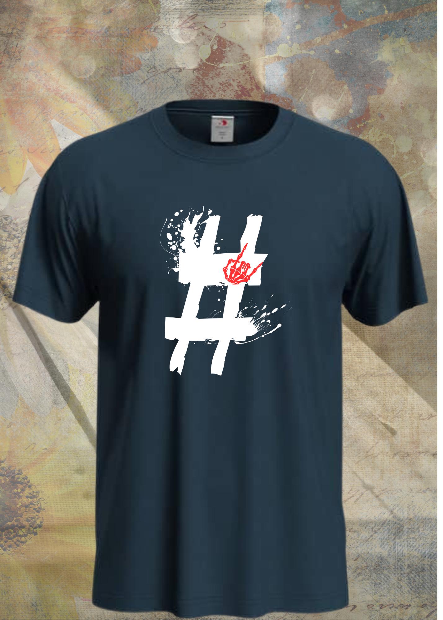 Hashtag Unisex T-Shirt - Social Media Trend Statement