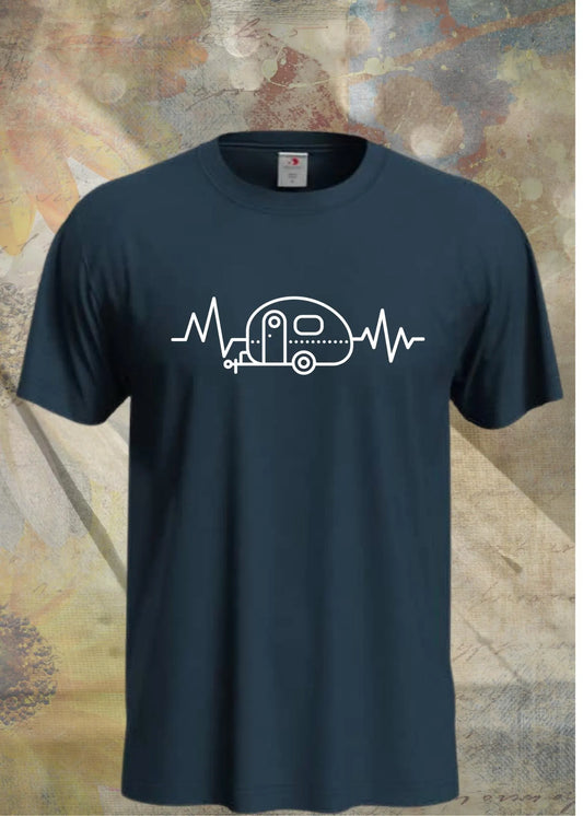 🚐 Unisex T-Shirt 'Wohnwagenlove' - Camping Liebhaber Shirt ❤️