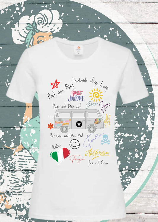 🎪🎵 Damen T-Shirt Festival Shirt - Ready to Rock! 🌟