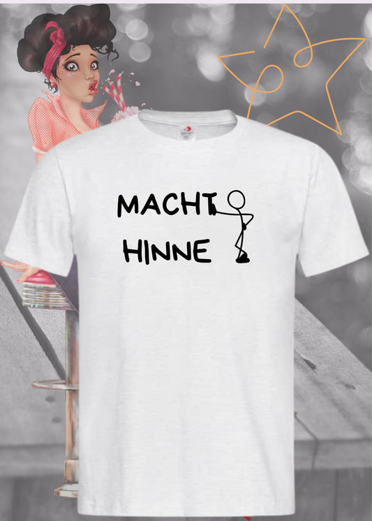 ⚡ Macht Hinne! - Sächsischer Dialekt Humor T-Shirt 😄