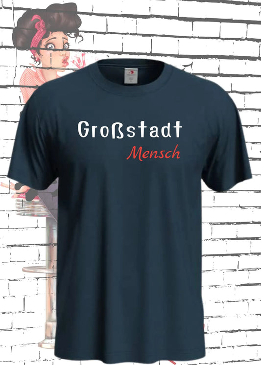🏙️ T-Shirt 'Großstadtmensch' 🚇 - Witziges City-Shirt für Stadtliebhaber 😂