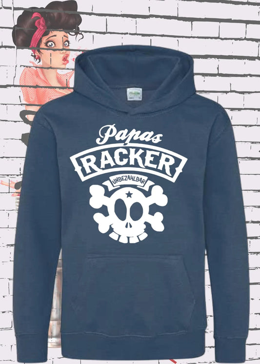 👨‍👶💝 Süßer Kinder Hoodie - Papas Kleiner Racker Unbezahlbar - Vater-Kind Liebe 😍