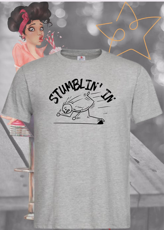 🎵 Stumplin' In - Witziges Musik T-Shirt mit Spruch 😄