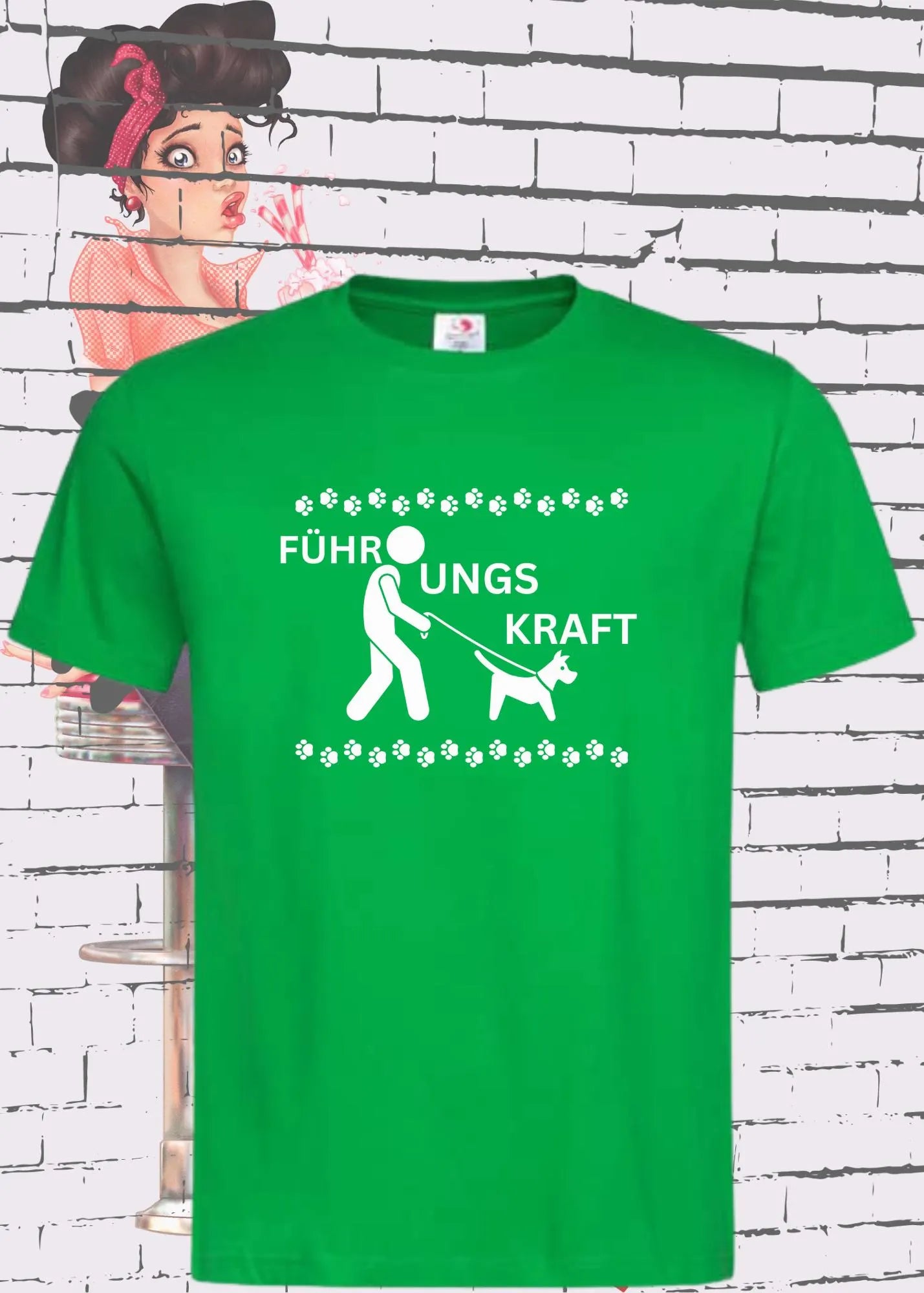 🐕 T-Shirt Führungskraft Hund - Witziges Geschenk Lustiger Spruch Freizeit Unisex