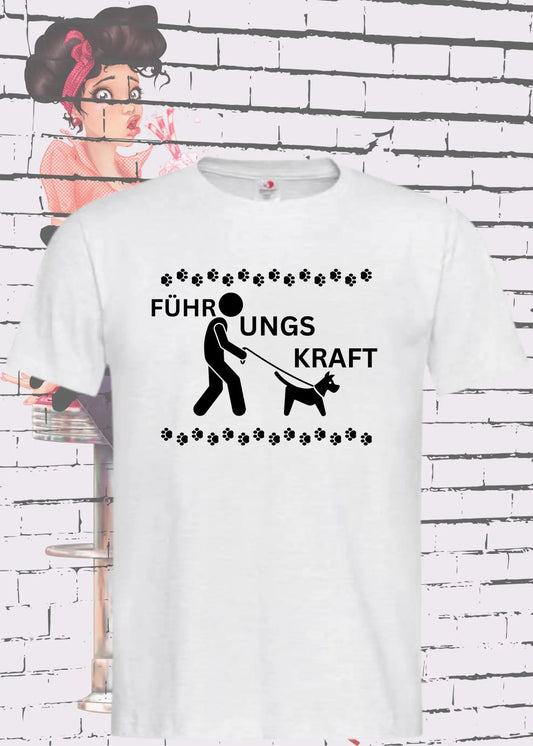 🐕 T-Shirt Führungskraft Hund - Witziges Geschenk Lustiger Spruch Freizeit Unisex