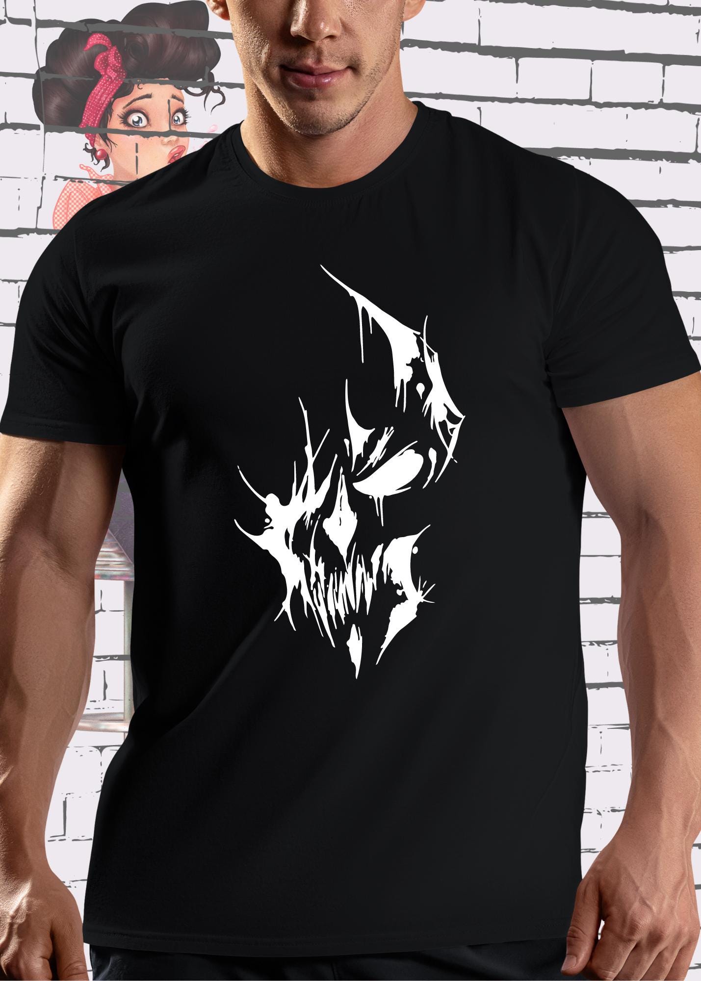 T-Shirt Skull Totenkopf Witziges T-Shirt mit Spruch Geschenkidee Unisex