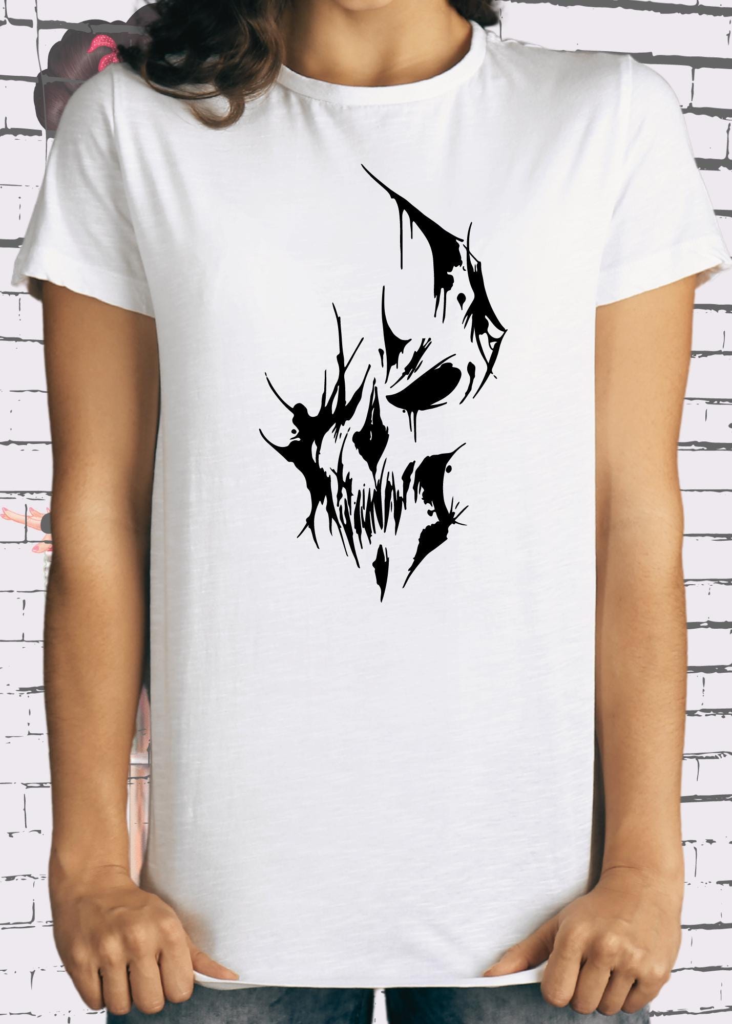 T-Shirt Skull Totenkopf Witziges T-Shirt mit Spruch Geschenkidee Unisex