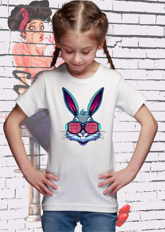 🐰 Cooles Bunny Kinder T-Shirt 😎 Witziges Kids T-Shirt 😂 Geschenkidee 🎁