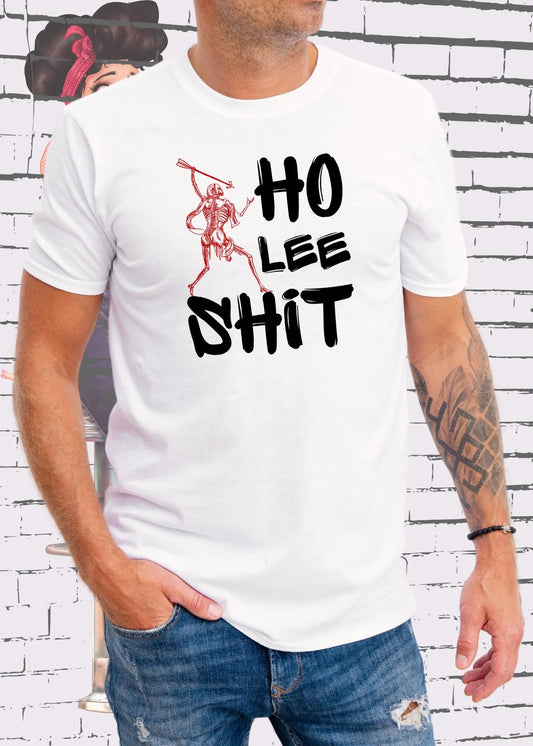 😱 Unisex T-Shirt 'Holy Moly Ho Lee Wow' 🤯 | Überraschungs-Statement Shirt