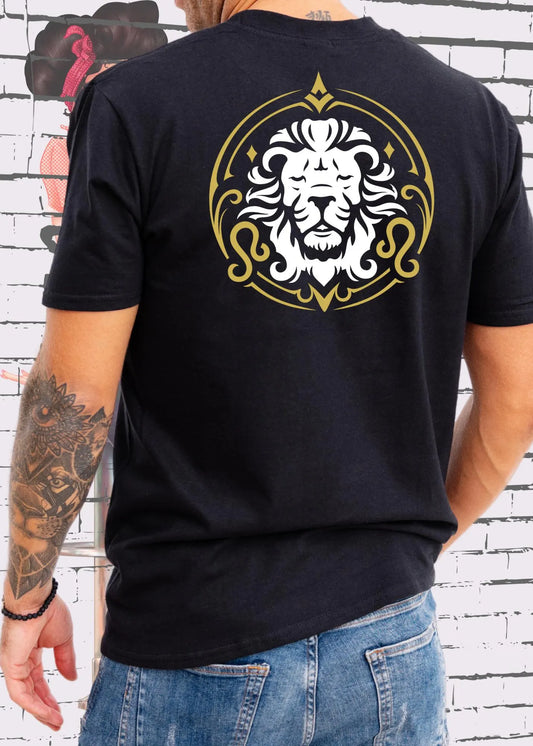 ♌ Löwe Sternzeichen T-Shirt - Königliches Astrologie Shirt 👑 | Leo Power
