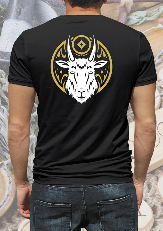 Steinbock Sternzeichen T-Shirt - Zielstrebig & Ausdauernd | Premium Bio-Baumwolle