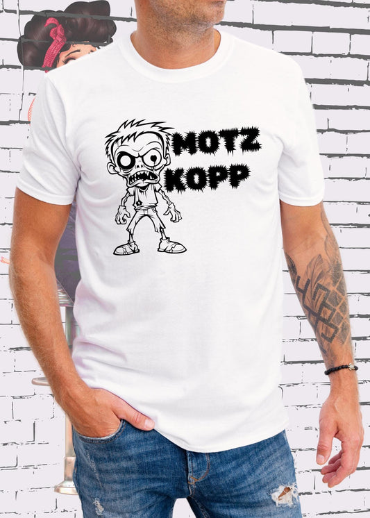 👕 Unisex T-Shirt 'Motz Kopp' - Norddeutsches Humor Shirt 😤
