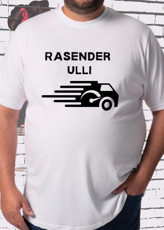 📦 Rasender [Wunschname] - Personalisiertes T-Shirt für Paketdienstleister! 🚚✨
