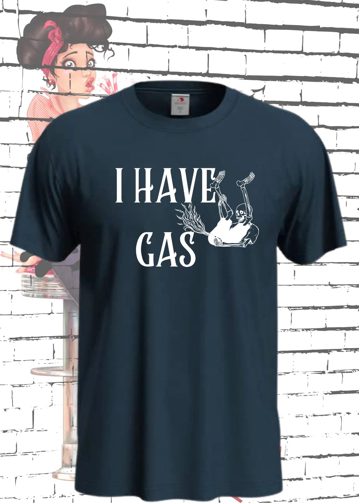 💨 T-Shirt 'I Have Gas' 😏 - Sarkastisches Pupsen-Shirt für Ehrliche 🎁
