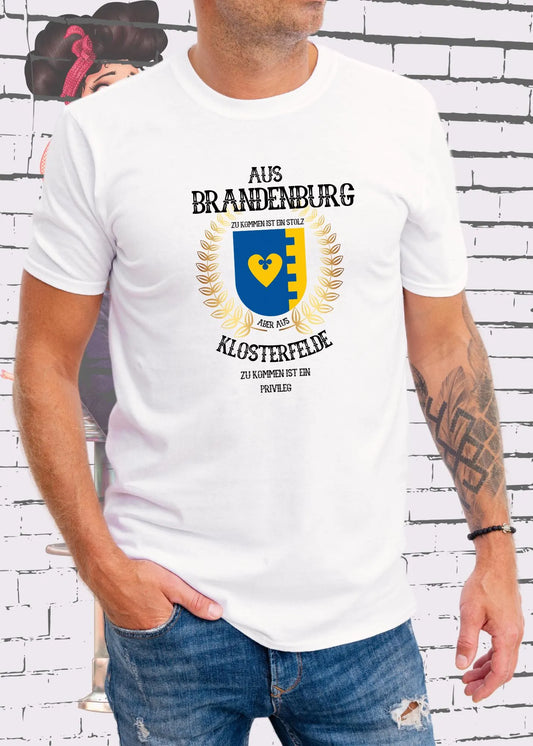 Brandenburg T-Shirt - Klosterfelde Stolz & Privileg | Unisex