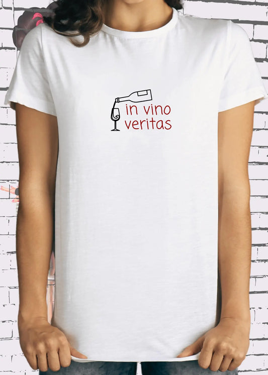 🍷 Unisex T-Shirt 'In Vino Veritas' - Wein Liebhaber Shirt ✨