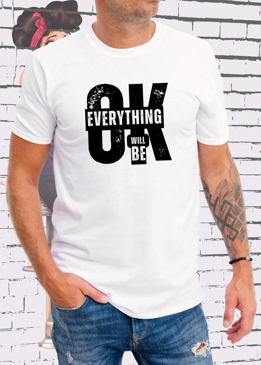 🌈 Everything will be ok - Unisex T-Shirt ✨