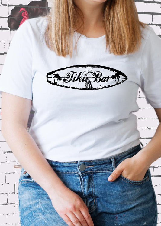 🌺 T-Shirt Tiki Bar - Witziger Spruch - Geschenkidee Unisex - Tropical Vibes