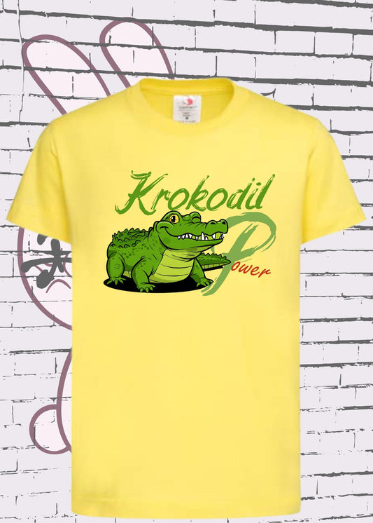 🐊💪 Kinder T-Shirt Krokodil Power - Stark wie ein Dschungelkönig! 👑