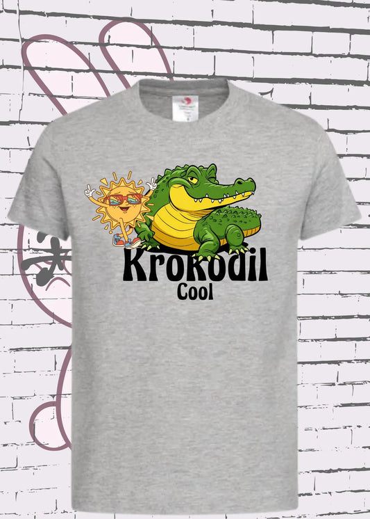 🐊 Kinder T-Shirt Krokodil Cool - Super Stark! 💪